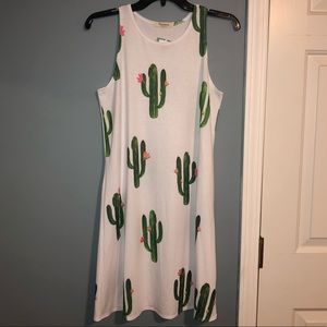Cactus Print Dress